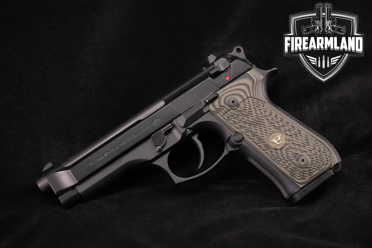 Beretta M9 9mm 4.9" M-9 +2 MAGS