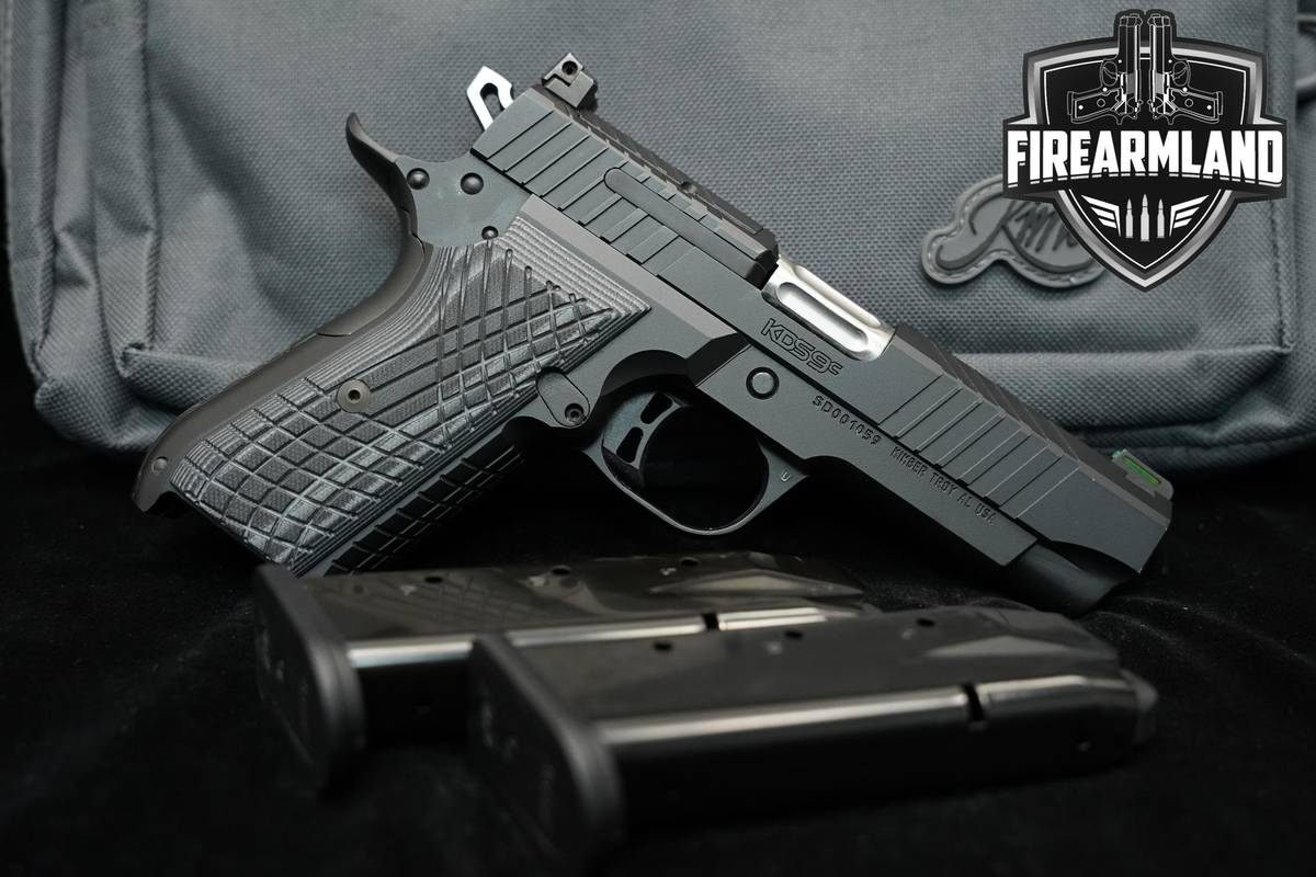 Kimber KDS9c 1911-2011 9mm 4.09" KDS 9C Target Pistol +2 MAGS & ORIG CASE