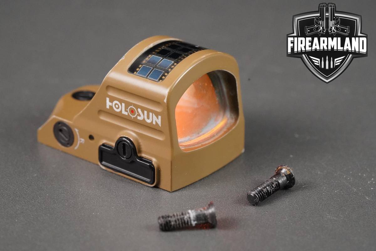 Holosun HS507C-X2 Red 2 MOA Dot and 32 MOA Circle FDE Holosun