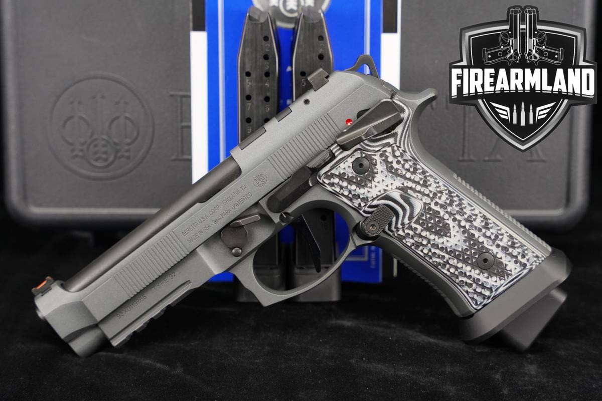 Beretta 92XI Squalo 9mm Optics-Ready 4.9 Gray 92 Xi +3 MAGS & ORIG CASE