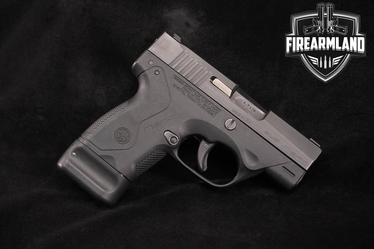 Beretta BU9 Nano 9mm 3" +2 MAGS & OG CASE
