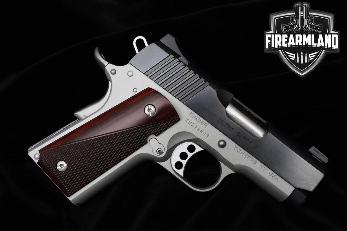 Kimber 1911 ULTRA CARRY II 45 ACP 3" Two-Tone 1911 Pistol Bull Barrel 2MAGS