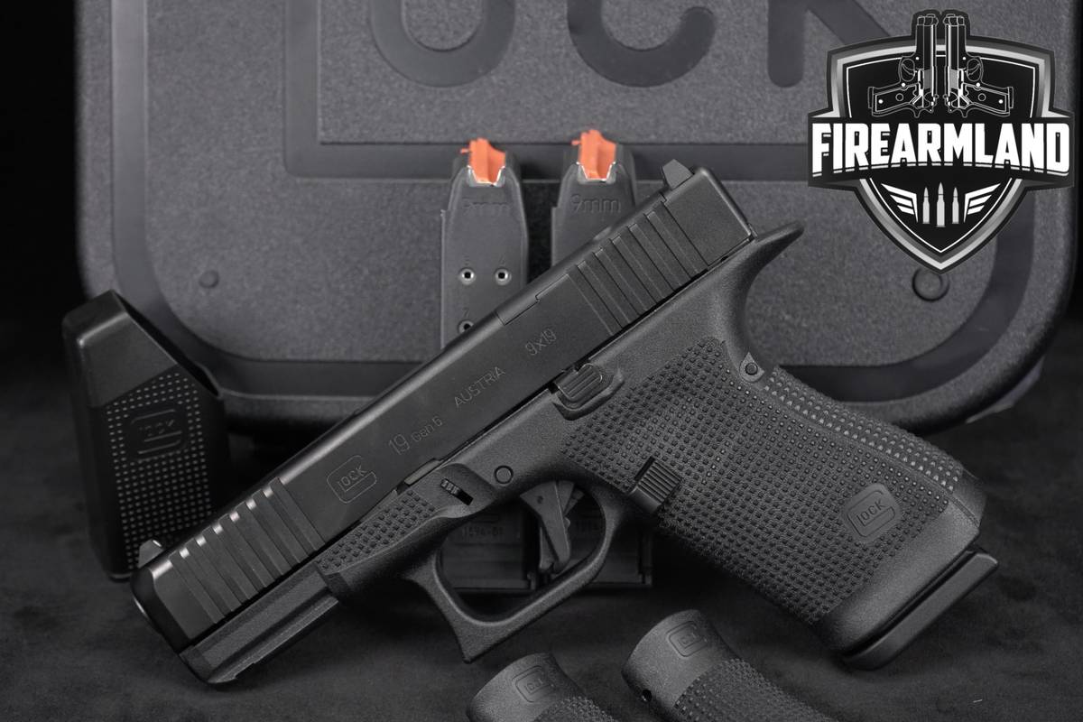 Glock 19 Gen6 ORS G19 Gen 6 9mm 4.02+3 MAGS & ORIG CASE