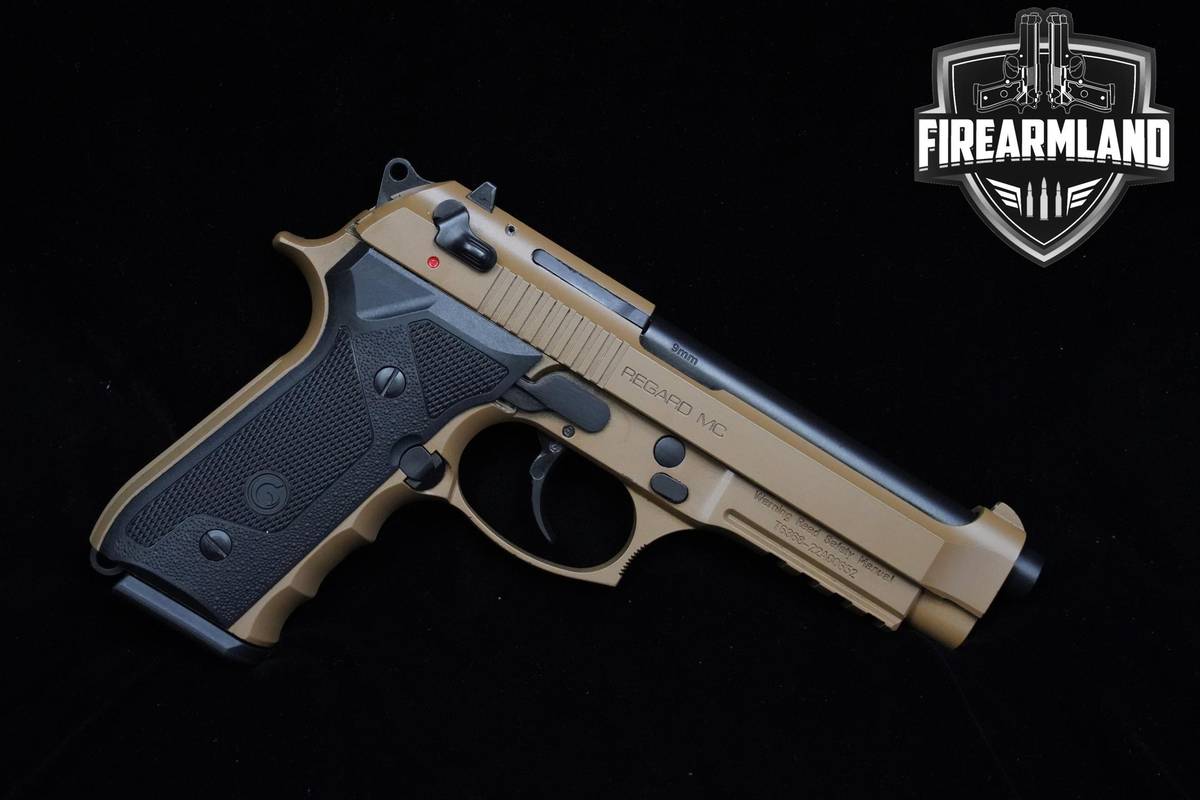 Girsan Regard MC 9mm 4.9" FDE Girsan M9 92 +2 MAGS & ORIG CASE