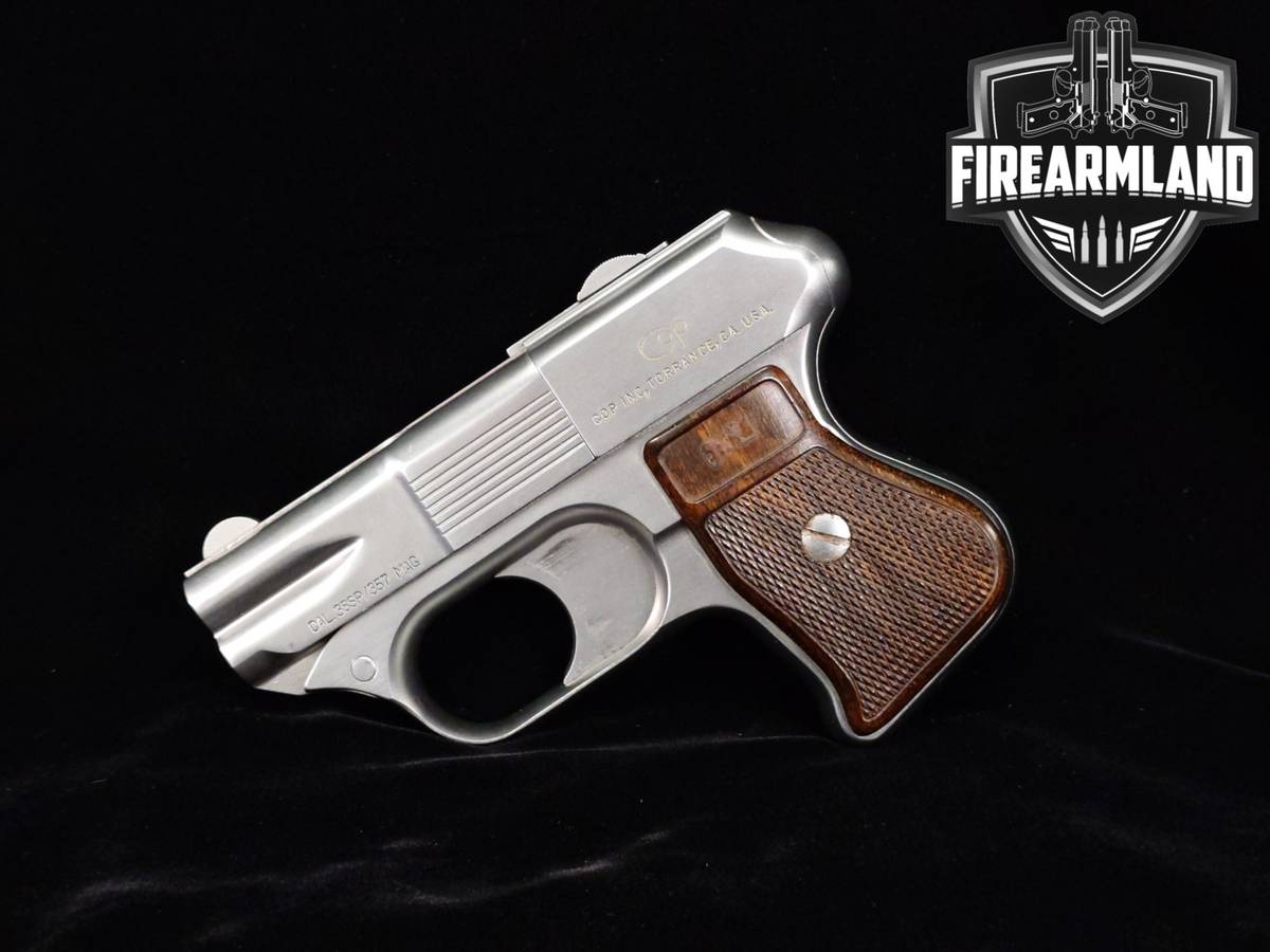C.O.P SS-1 Compact Off-Duty Police 357-Magnum 3.25" Brushed Stainless