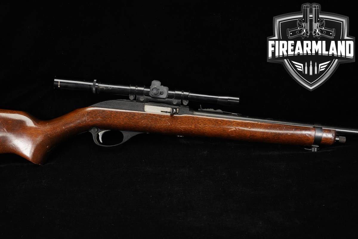 Marlin Glenfield Model 75 22LR 18 Blued & Walnut M75 +SCOPE