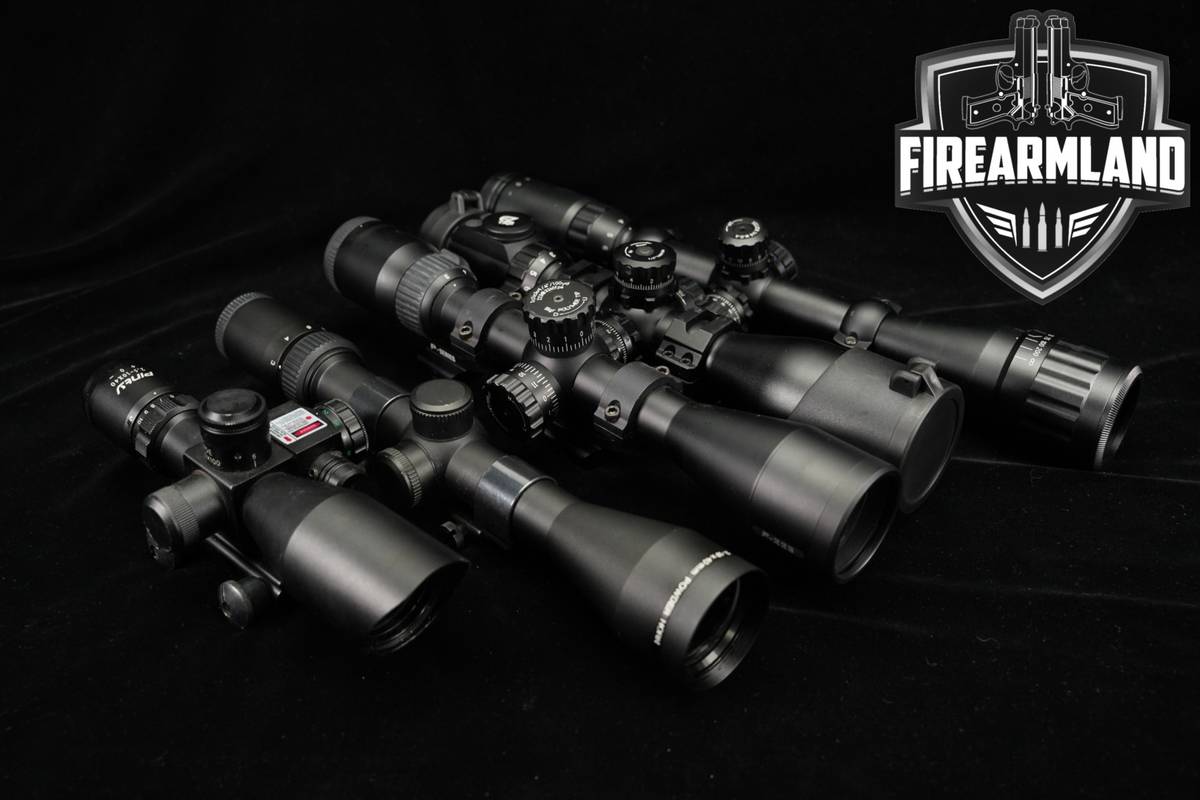 FIVE SCOPE LOT 5 Pack Cabela's Nikon Piney Accushot Scopes Riflescope