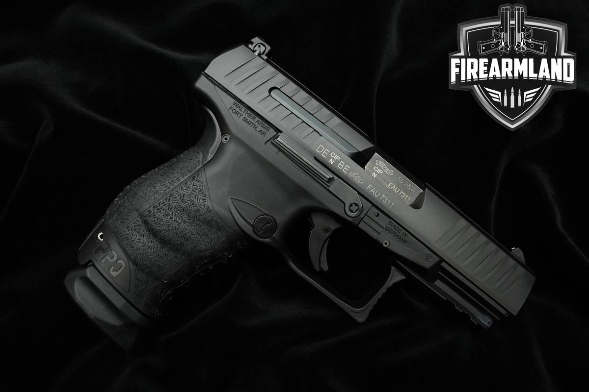 Walther PPQ M2 40 S&W 4" Walther +3 MAGS & ORIG CASE