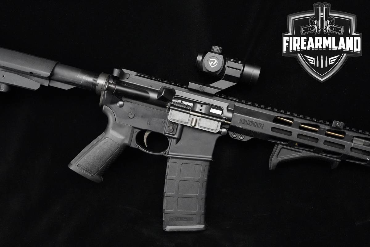 Ruger AR-556 AR-15 AR15 AR 10.5" Ruger AR556 +OPTIC