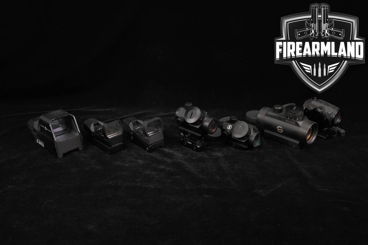 SEVEN RED DOT SIGHT LOT 7 Pack Sig Sauer Bushnell Sightmark BSA RDS
