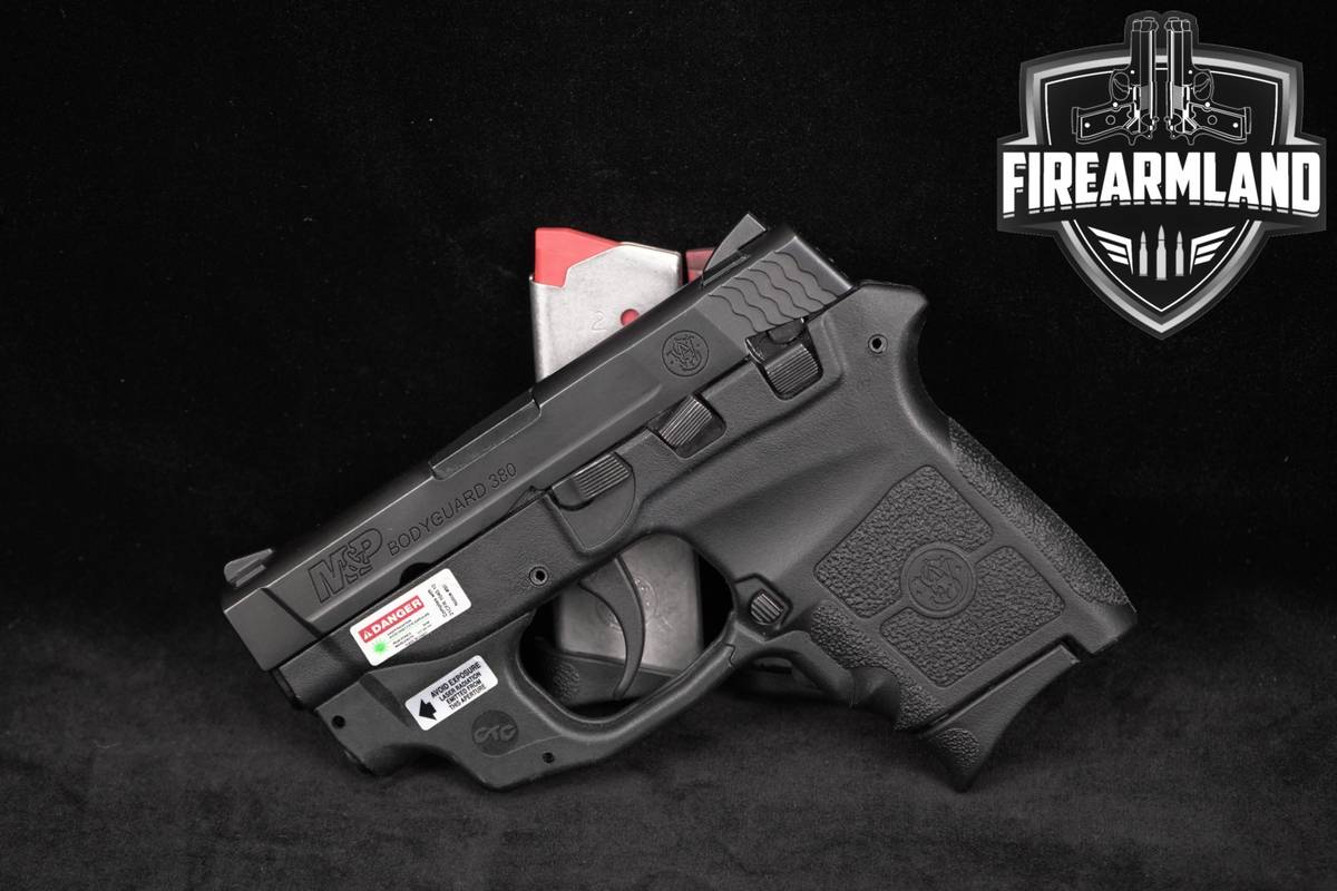 Smith & Wesson M&P Bodyguard 380 S&W BG380 +3 MAGS, CRIMSON TRACE LASER