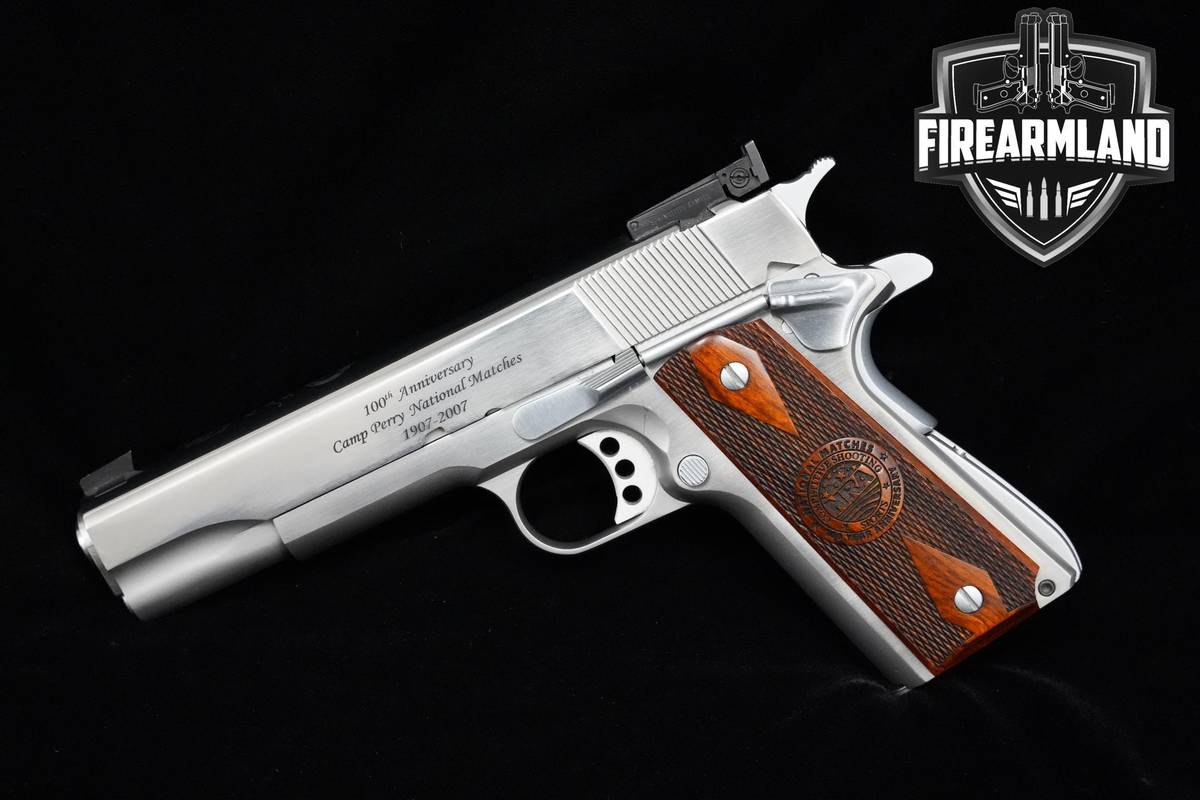 2007 Springfield Armory 1911A1 NRA Camp Perry 100th Year Anniversary 45 ACP