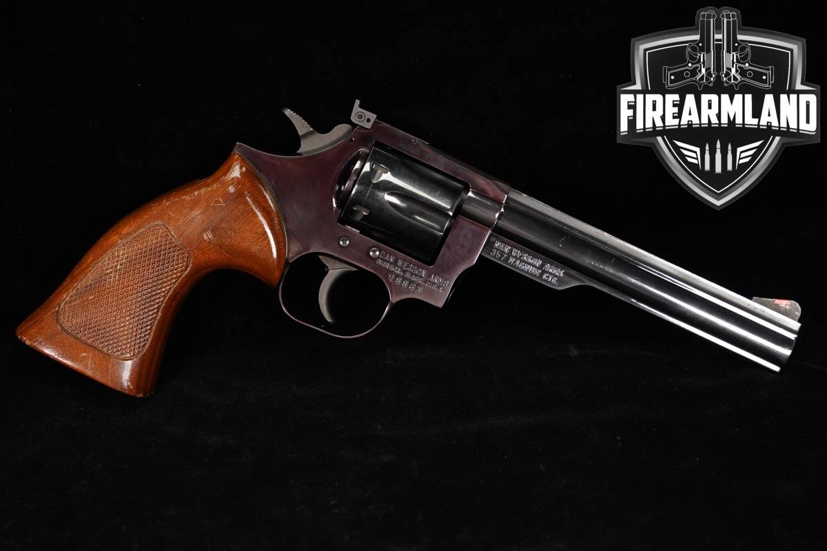 1977 Dan Wesson Model 15-2 357 Magnum 6" Blued DA/SA