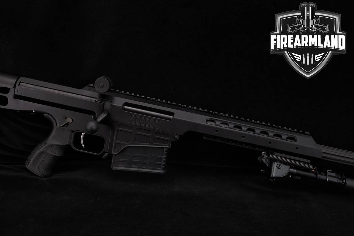 ANTI-PERSONNEL Barrett Model 98B 338 Lapua 27" 98-B +PELICAN CASE & BIPOD