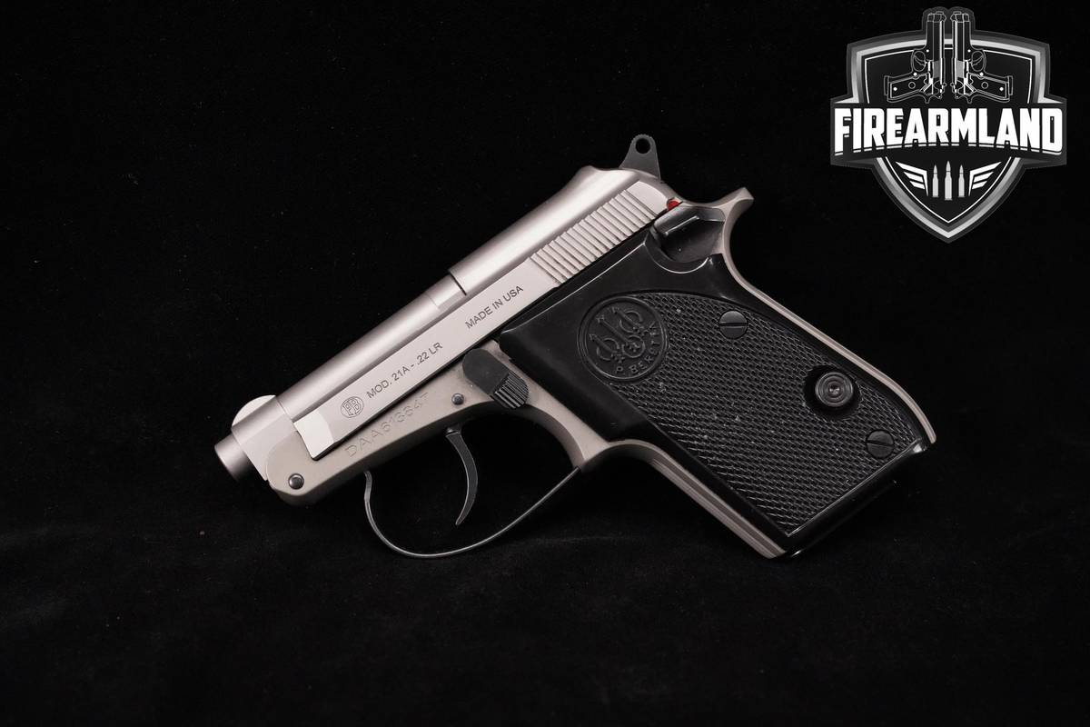 Beretta Model 21A Bobcat 22LR 2.4" Matte Stainless Beretta 21A +2 MAGS