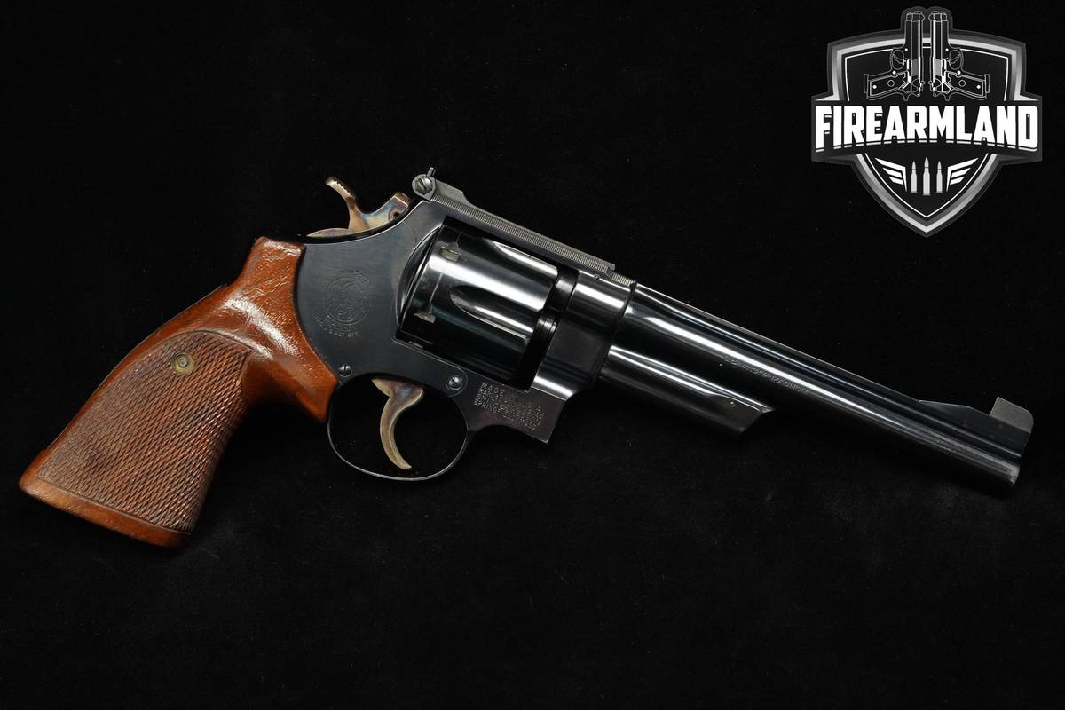 PINNED & RECESSED 1960 Smith & Wesson (S&W) Model 27 357 Magnum 6.5" S&W 27