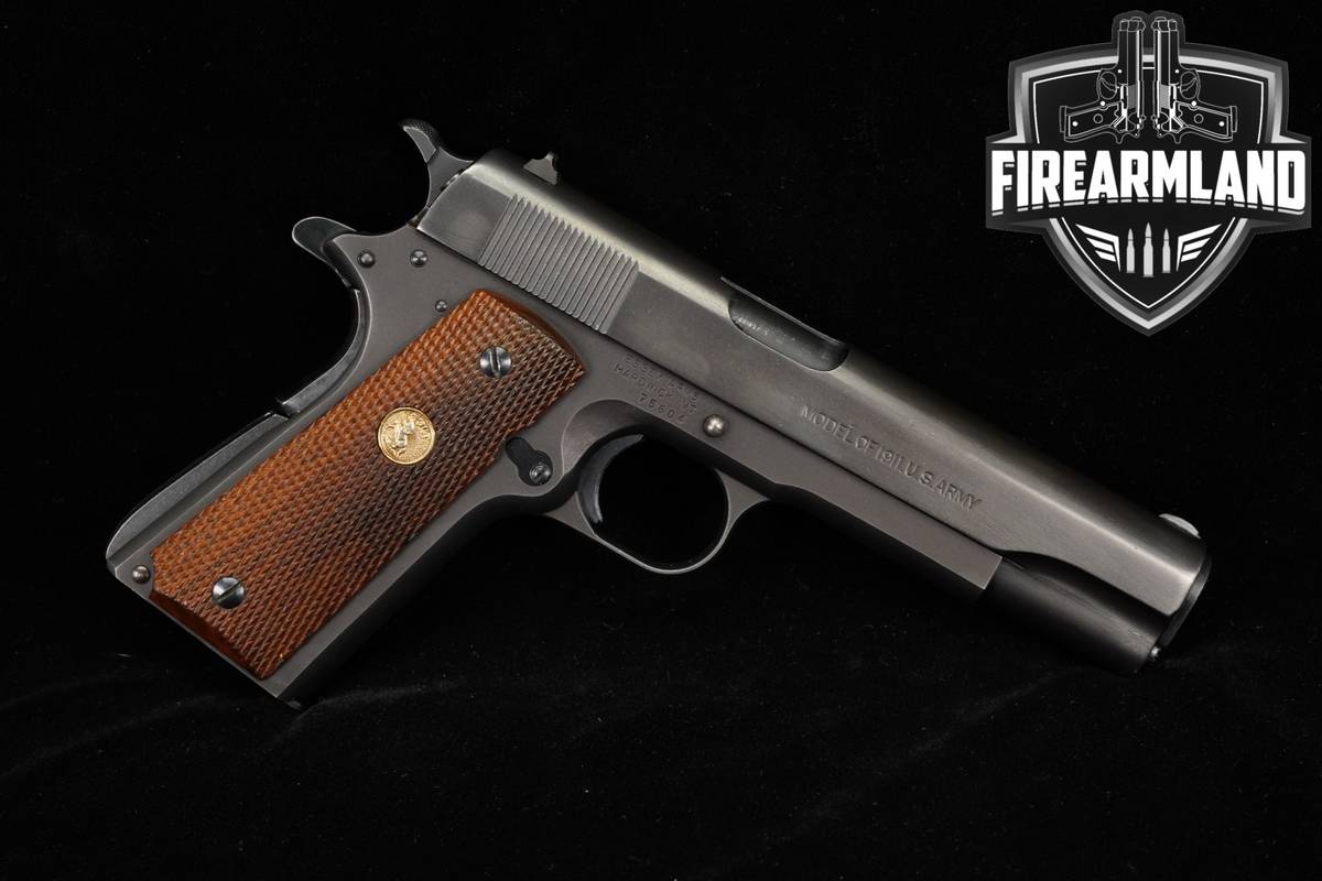 1914 Essex Arms 1911 45 ACP 5" Two-Tone Black & Gray