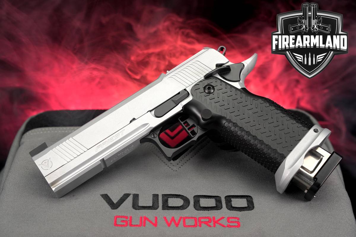 Vudoo Gun Works Priest LDC 9mm 1911 5" Grey 2011 +ORIG CASE