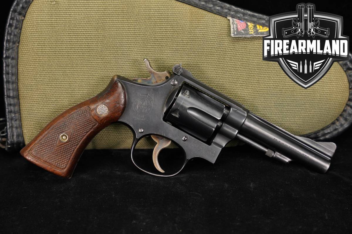 1951 Smith & Wesson K-38 Combat Masterpiece Pre-Model 15 S&W Five-Screw