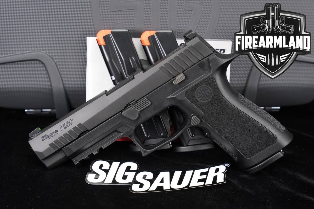 Sig Sauer P320 XSeries XFULL 9mm 4.7" P-320 +3 MAGS & ORIG CASE