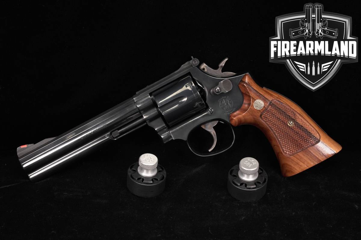 Smith & Wesson Model 586-3 S&W 357 Magnum 6" Blued DA/SA