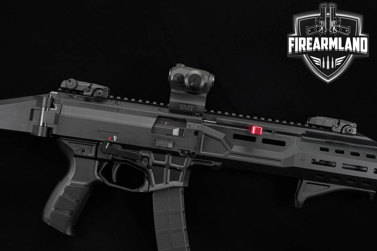 CZ Scorpion 3 Plus Carbine Folding Stock 9mm 16" +2 MAGS & ORIG BOX