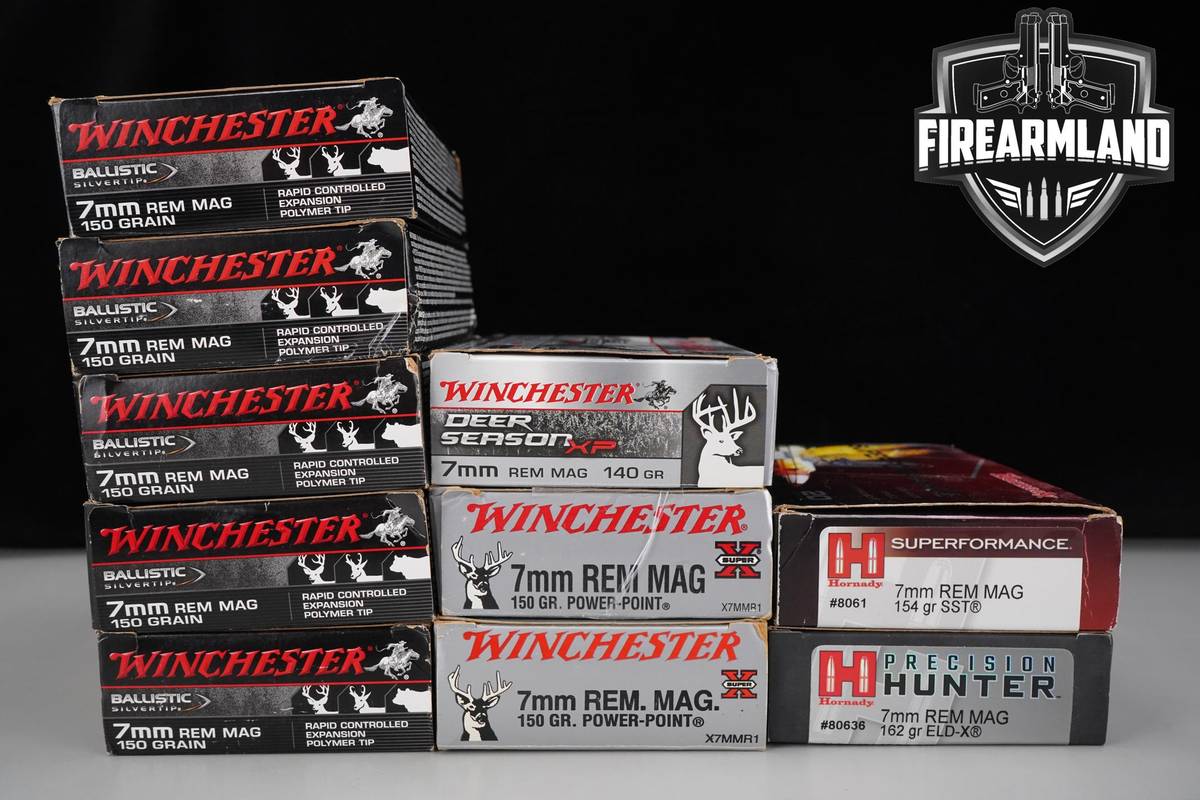 200 RDS! 7mm Remington Magnum Ammo 7mm Rem Mag