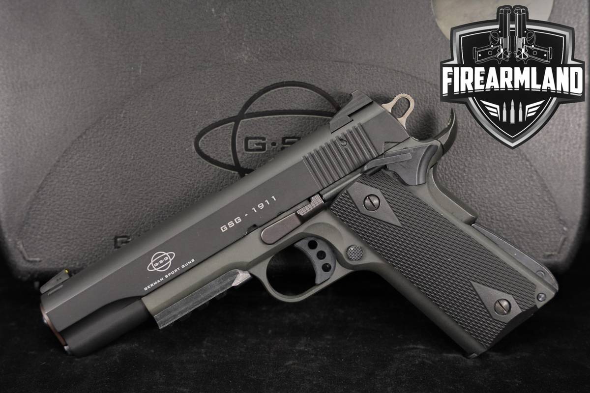 German Sport Guns GSG-1911 Tactical 22LR 5" +ORIG CASE