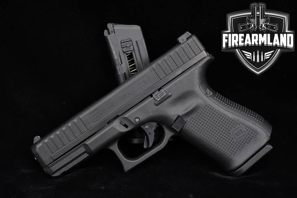 Glock 44 22LR 4.02" G44 HYBRID SLIDE RTF GRIP +2 MAGS