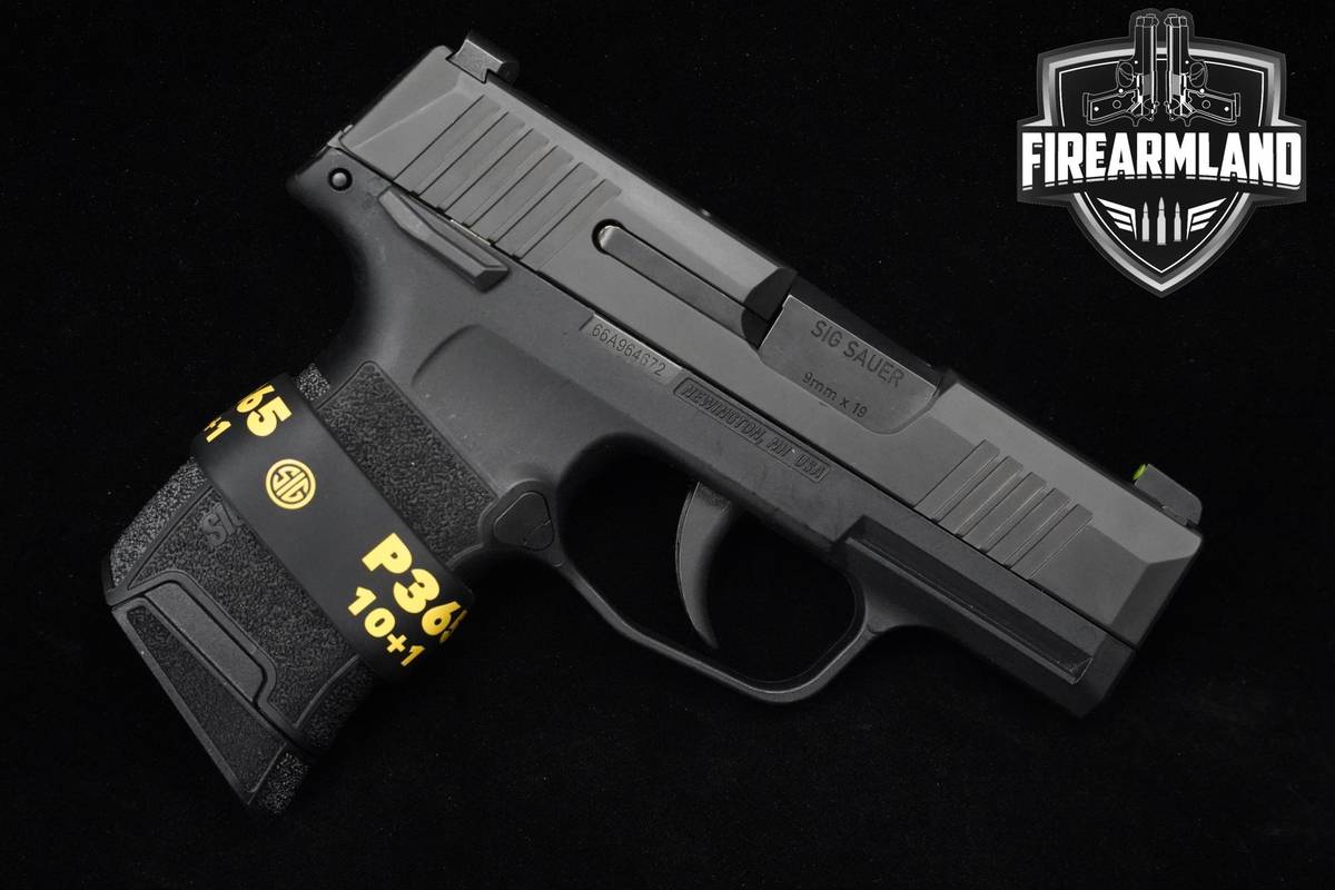 Sig Sauer P365 MS 9mm P365 Sig-Sauer P-365 +2 MAGS & ORIG CASE