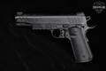 Girsan MC 1911 S Influencer .45 ACP Black/Gray Camo in Excellent Condition Image 3