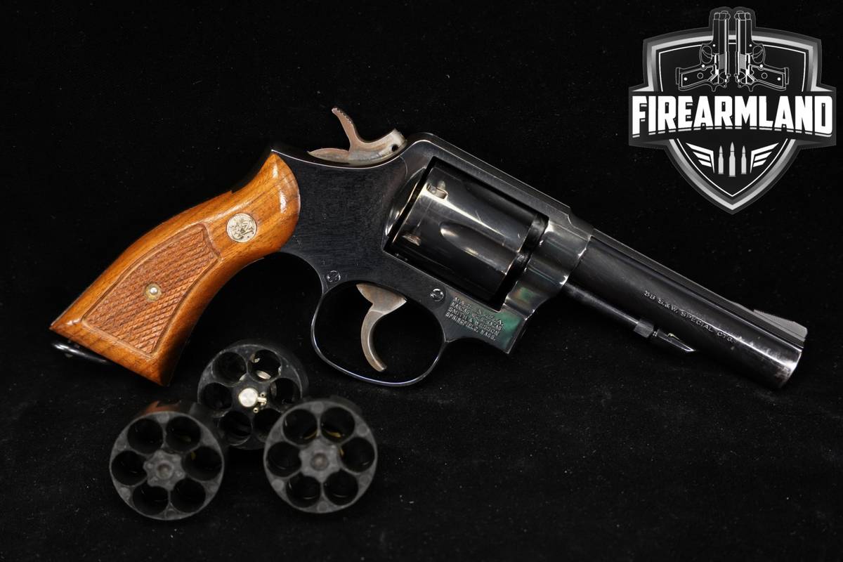Smith & Wesson Model 10-8 38 Special S&W 4" Blued DA/SA