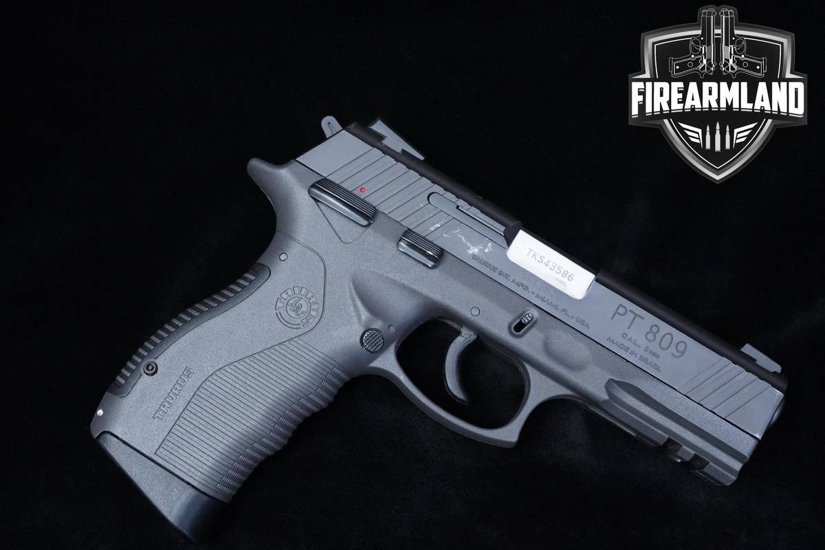 Taurus PT 809 9mm 4" Tenifer Taurus DA/SA