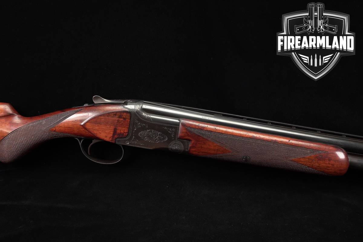 VINTAGE 1953 FN Browning Superposed Grade I 12-Gauge 28" Blued & Walnut