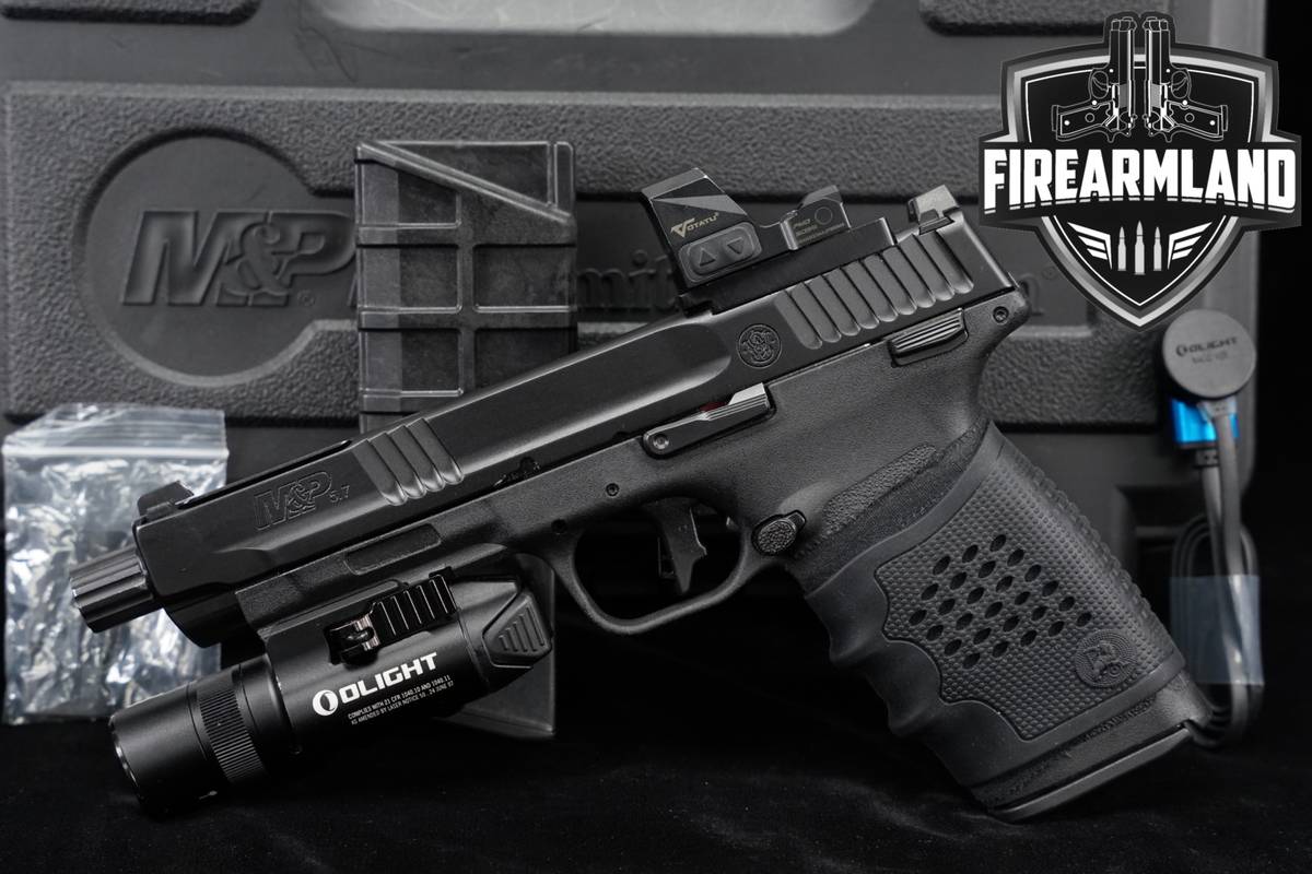 Smith & Wesson S&W M&P 5.7 TS 5" 5.7x28 MP-57 Defense Pistol +OPTIC & LIGHT