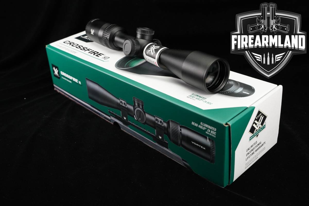 Vortex Optics Crossfire HD 3-9x40 Illuminated Dead Hold 2A BDC Scope