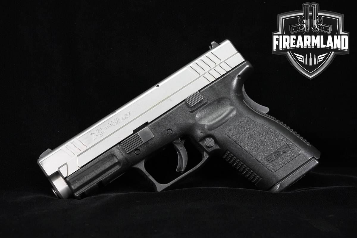 Springfield Armory XD-45 Compact 45ACP 4" SA XD45 +ORIG CASE & HOLSTER