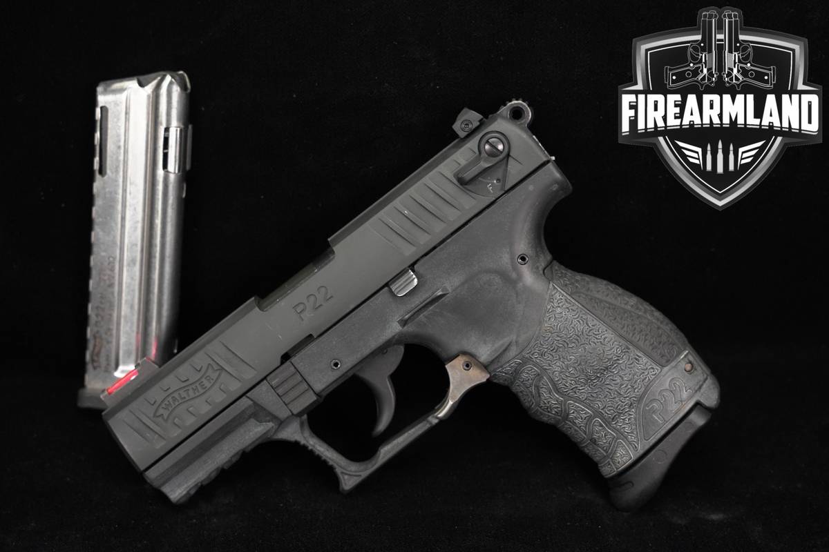 Walther P22 First Gen 22LR 3.4" P-22 Defense Target Pistol +2 MAGS