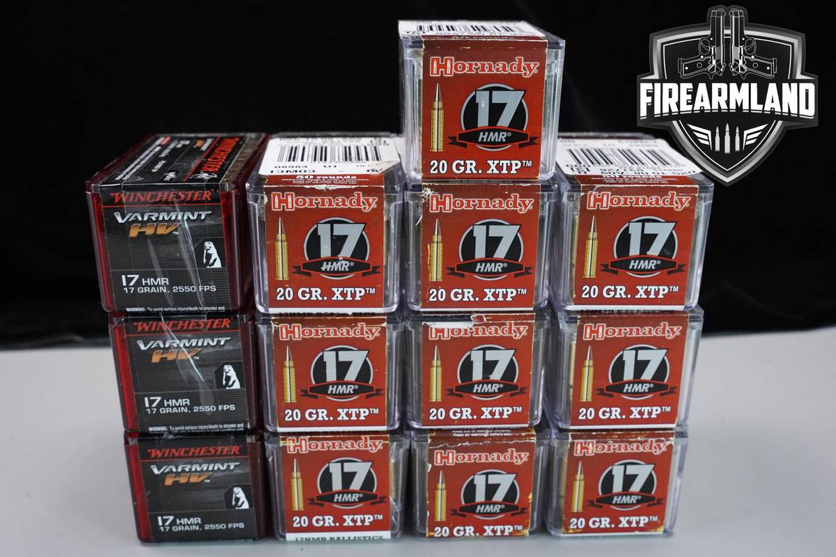650 RDS! 17 HMR Ammo 17