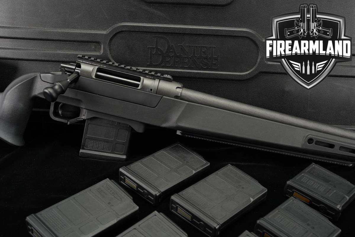 Daniel Defense DELTA 5 6.5 Creedmoor 24" DELTA5 +8 MAGS & ORIG CASE
