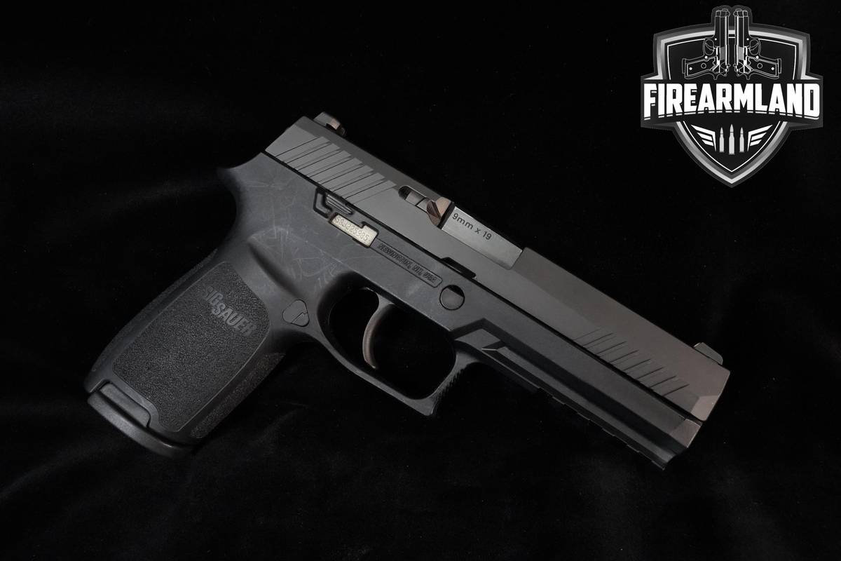 201 Sig Sauer P320 Full Size 9mm 4.7" Nitron Sig-Sauer P320 2MAGS & HOLSTER
