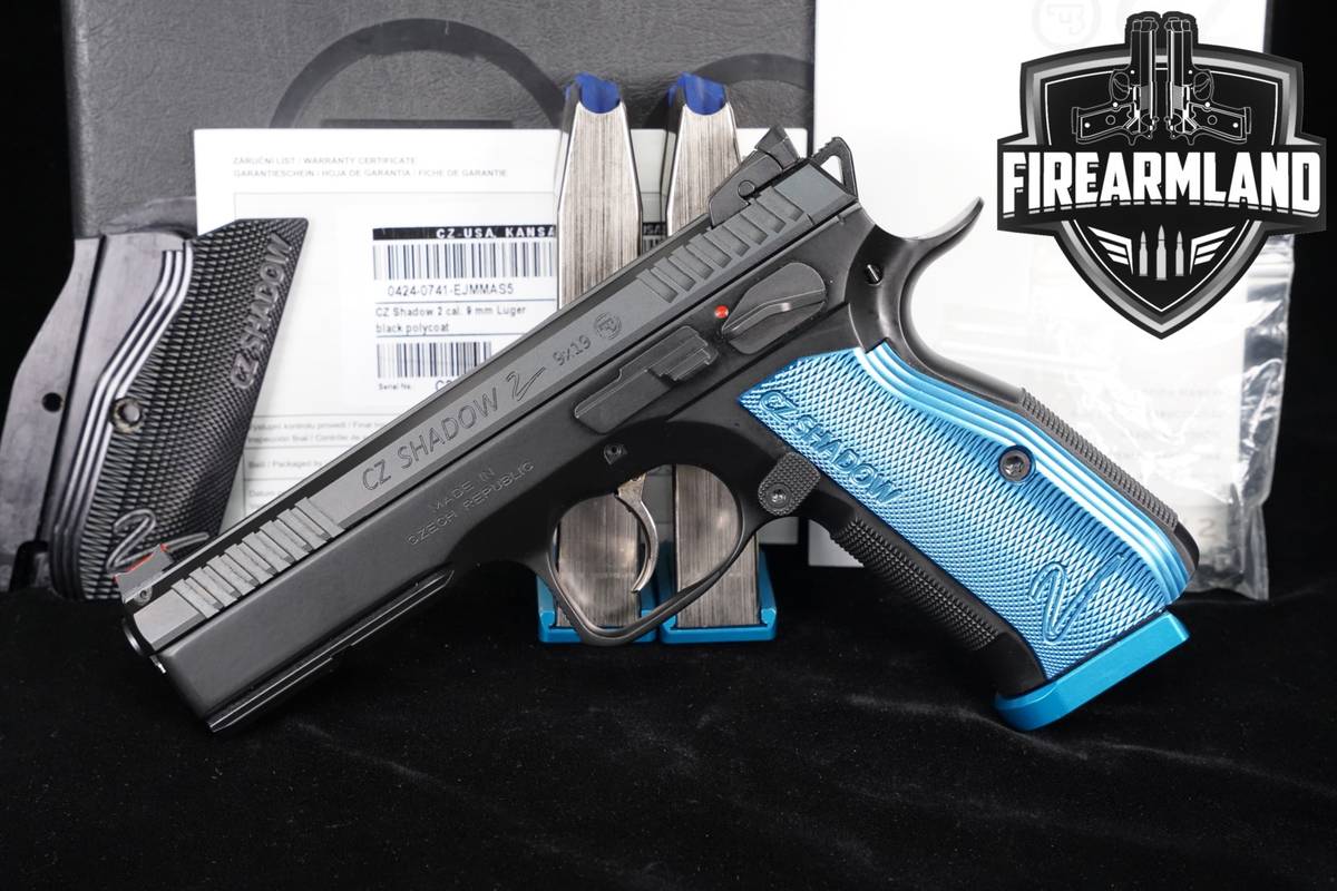 CZ Shadow 2 9mm 4.5" Shadow2 +3 MAGS & ORIG CASE