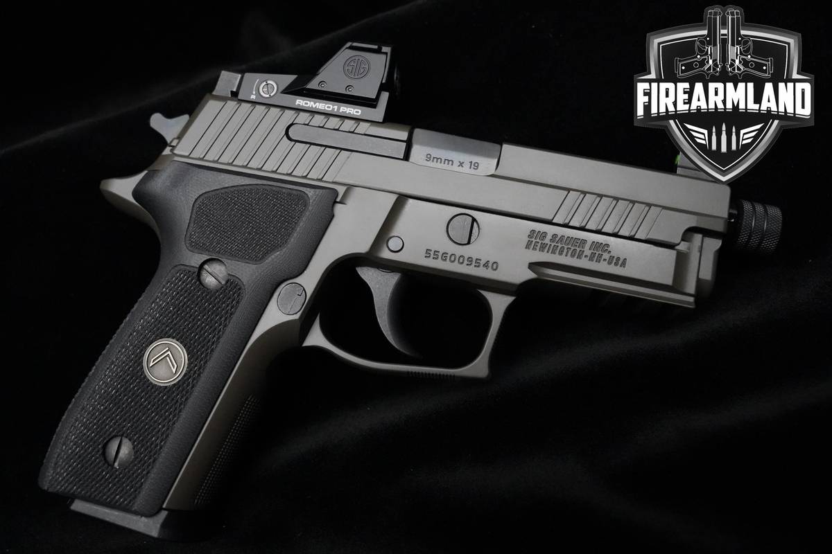 Sig Sauer P229 Legion Compact 9mm 4.375" Legion Gray Threaded P-229 +OPTIC