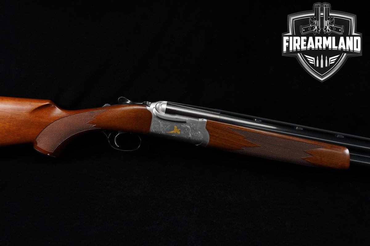 2005 Ruger Red Label 12-Gauge 26" Two-Tone Blued & Stainless 3" Engraved