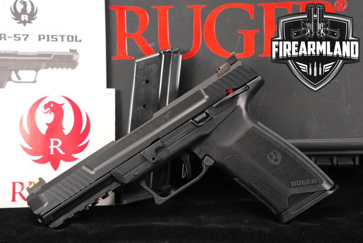 Ruger-57 5.7x28 5 7 +2 MAGS & ORIG CASE