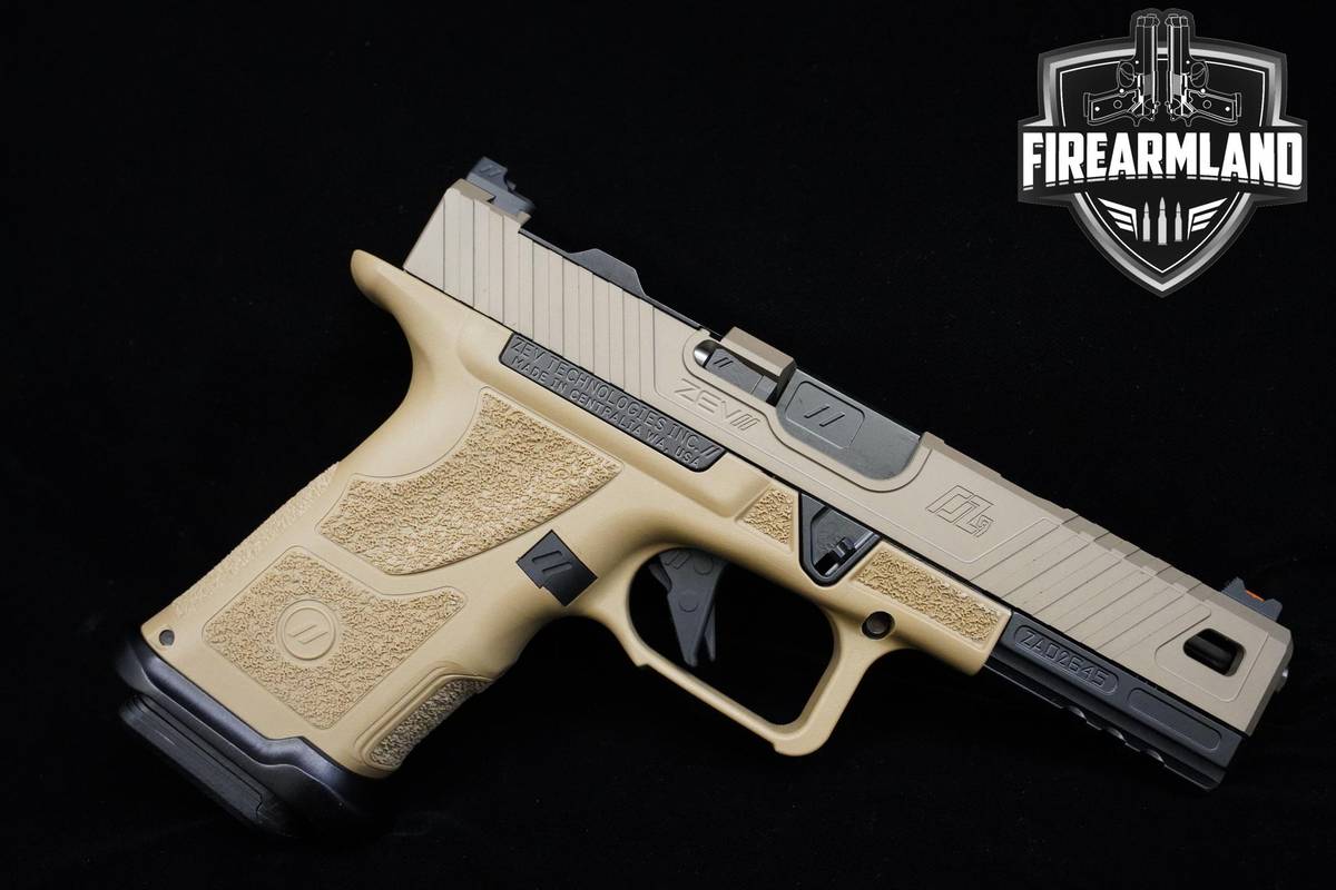 ZEV OZ9 Covert 9mm 4.5" FDE ZEV +2 MAGS & ORIG CASE