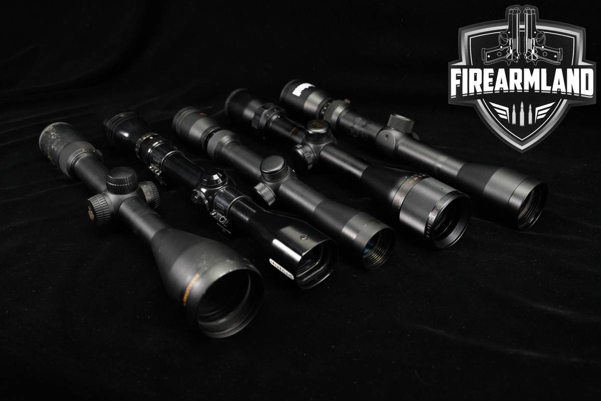 FIVE SCOPE LOT 5 Pack Bushnell Redfield Nikon Tasco Scopes Riflescope
