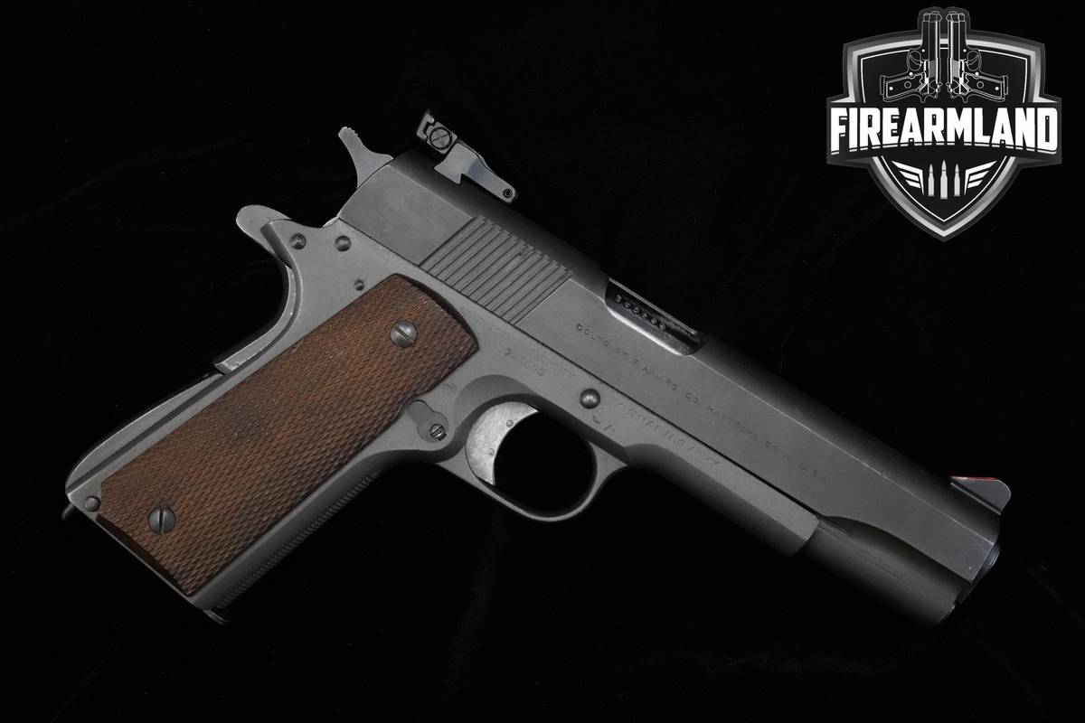 WWII 1942 Colt M1911A1 US Army Government 45 ACP 1911 Colt 1911 M1911