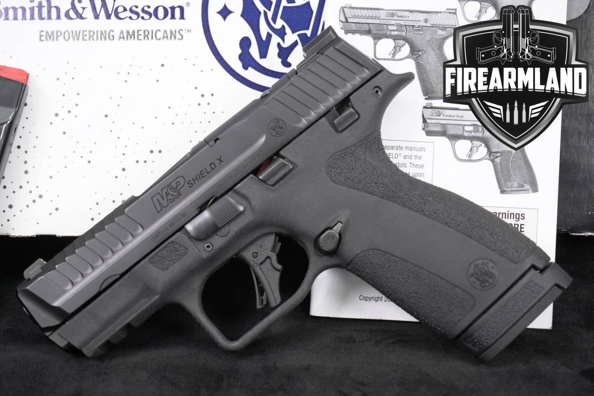 Smith & Wesson S&W M&P Shield X Thumb Safety 9mm 3.6" +2 MAGS & ORIG BOX