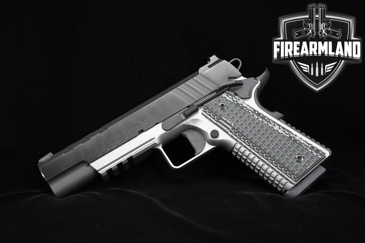Springfield Armory 1911 Emissary 9mm 5" Two-Tone Stainless +ORIG CASE